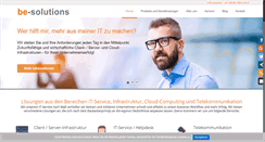 Desktop Screenshot of be-solutions.com